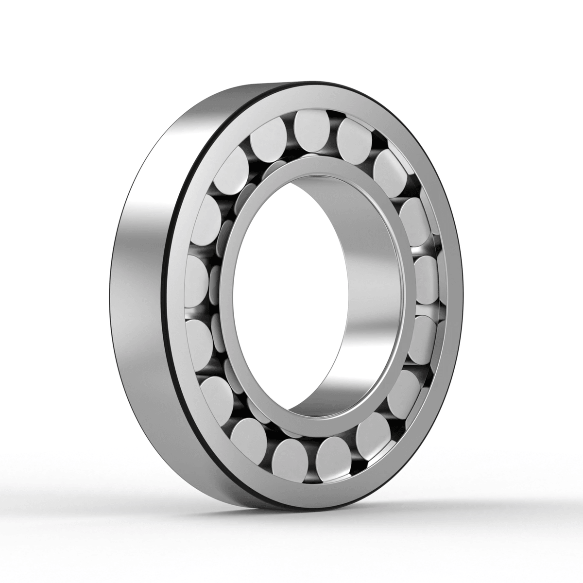 NU320 ECJ/C3 SKF - Zylinderrollenlager with white background